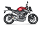 S-Y125R4-HRT Kompletný výfukový systém rady Racing Yamaha MT-125 (14-19), R125 (14-18)