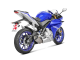 S-Y125R4-HRT Kompletný výfukový systém rady Racing Yamaha MT-125 (14-19), R125 (14-18)
