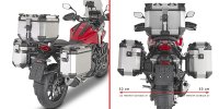 PLO1192CAM rúrkový nosič bočných kufrov PL ONE-FIT pre Honda NC 750 X (21-24)