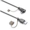 Napájací kábel Interphone RIDESYNC, USB-C/USB-A