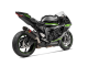 P-MBK10R2/2 Držiak výfukovej koncovky Kawasaki Ninja ZX-6R (09-26), Ninja ZX-6R 636 (13-20)