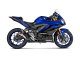 P-HSY3SO1 Karbónový tepelný kryt Yamaha R3 (15-21), YZF-R25 (14-21)
