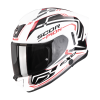 EXO-530 AIR SLOPE bielo/čierno/červená