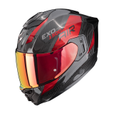 EXO-1500 CARBON AIR PLATTED čierno/červená