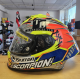 EXO-R1 EVO II AIR ARON MISANO striebrno/fluo žlto/modrá