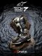 TECH 7 ENDURO DRYSTAR - čierna/tmavo šedá/zlatá