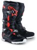 TECH 7 ENDURO DRYSTAR - čierna/červená fluo/biela