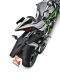 S-K10E3-HX2C Kompletný výfukový systém rady Evolution Kawasaki Ninja H2 (15-20), Ninja H2R (15-21)