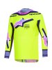 SUPERTECH VISTA - žltá fluo/fialová/čierna