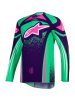 TECHSTAR NOMUR - tmavo fialová/zelená/ružová fluo