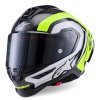 SUPERTECH R10 ARIUS - karbon/žltá fluo/biela