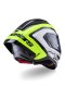 SUPERTECH R10 ARIUS - karbon/žltá fluo/biela