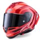 SUPERTECH R10 ARIUS - červená fluo/červená/karbon/biela