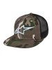 Šiltovka CORP - zelená camo/čierna