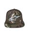 Šiltovka CORP - zelená camo/čierna