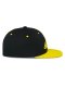 Šiltovka THICKNESS SNAPBACK - čierna/žltá fluo