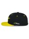 Šiltovka THICKNESS SNAPBACK - čierna/žltá fluo