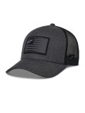 Šiltovka FLAG SNAP HAT - šedá/čierna