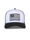 Šiltovka FLAG SNAP HAT - biela/čierna