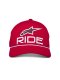 Šiltovka RIDE COMP SNAPBACK - červená/biela/čierna