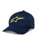 Šiltovka AGELESS SNAPBACK - modrá/žltá fluo