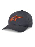 Šiltovka AGELESS SNAPBACK - šedá/oranžová