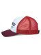 Šiltovka VITAL TRUCKER - biela/hnedo červená/oranžová