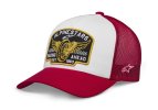 Šiltovka HERITAGE PATCH TRUCKER, ALPINESTARS (biela/červená)