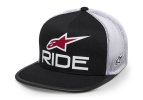 Šiltovka RIDE 4.0 TRUCKER - čierna/biela/červená