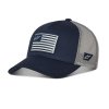 Šiltovka FLAG SNAP HAT - modrá/šedá