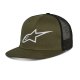 Šiltovka CORP TRUCKER - zelená/čierna