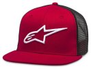 Šiltovka CORP TRUCKER - červená/čierna