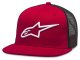 Šiltovka CORP TRUCKER - červená/čierna