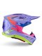 SUPERTECH S-M10 edice JETT LAWRENCE R01 - fialová/ružová fluo/žltá fluo