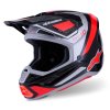 SUPERTECH S-M7 RISE - čierna/strieborná/červená fluo