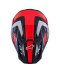 SUPERTECH S-M7 RISE - čierna/strieborná/červená fluo