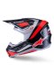 SUPERTECH S-M7 RISE - čierna/strieborná/červená fluo