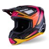 SUPERTECH S-M7 RISE - čierna/žltá/ružová fluo