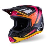 SUPERTECH S-M7 RISE - čierna/žltá/ružová fluo