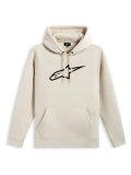 AGELESS HOODIE 3 - biela off white/čierna