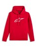 AGELESS HOODIE 3 - červená/biela