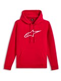 AGELESS HOODIE 3 - červená/biela