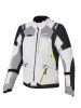 Bunda dámska STELLA ANDES V4 DRYSTAR - tmavo šedá/svetlo šedá/čierna/žltá fluo