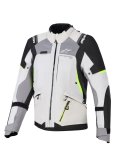 Bunda dámska STELLA ANDES V4 DRYSTAR - tmavo šedá/svetlo šedá/čierna/žltá fluo