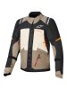 bunda ANDES V4 DRYSTAR - krémová/světle hnědá/černá/oranžová fluo