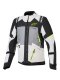 bunda ANDES V4 DRYSTAR - tmavě šedá/světle šedá/černá/žlutá fluo