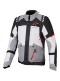 bunda ANDES V4 DRYSTAR tmavě šedá/světle šedá/černá/červená