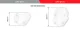 Plexi Touring Screen 3769 BMW F750GS (18-24), F850GS (18-22), F850GS ADVENTURE (19-23) B
