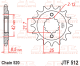 JTF 512-17RB Kawasaki/Suzuki/Yamaha