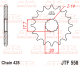 JTF 558-16RB Yamaha/Kawasaki/Derbi